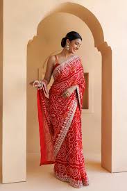 bandhani sarees